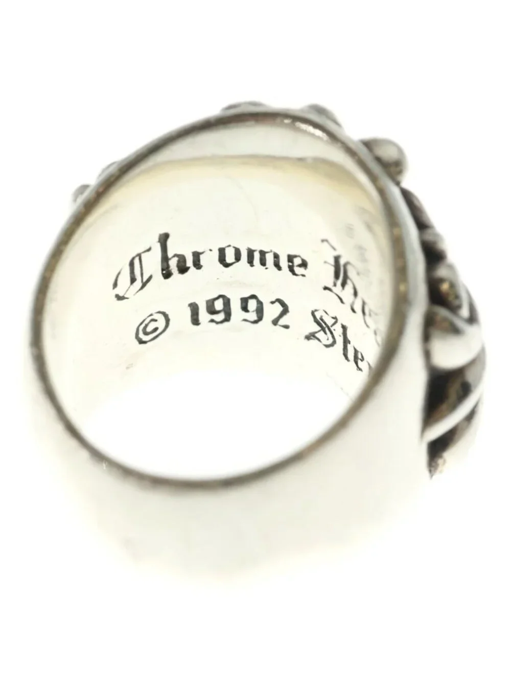 Chrome Hearts Keeper Ring Silver